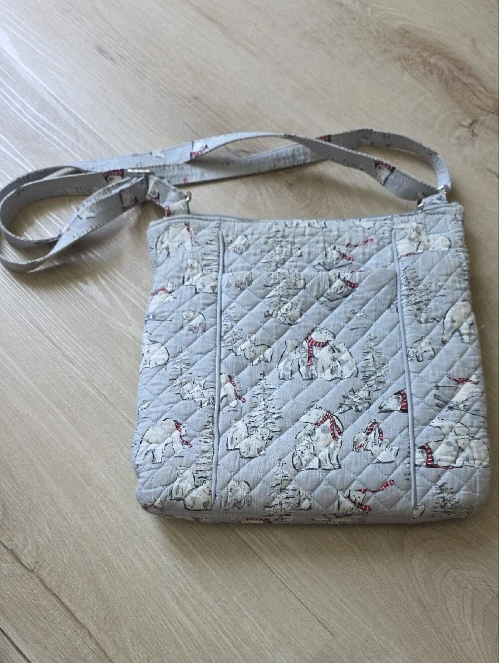 Vera Bradley  Hipster Crossbody Bag - Beary Merry Polar Bears